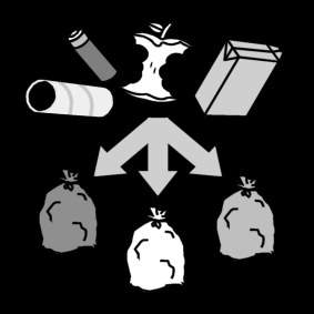 tri des déchets / déchets: trier